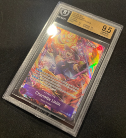 CHARLOTTE LINLIN - One Piece Extra Booster Heroines EB03 034 Alt Art - BGS 9.5 - Image 1