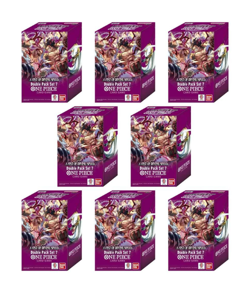 ONE PIECE DISPLAY 8x DOUBLE PACK SET 7 A FIST OF DIVINE SPEED ENG DP07 DP-07 - Image 2