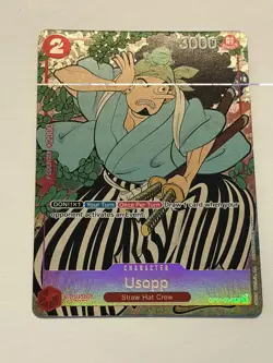 Usopp (English Version 1st Anniversary Set) OP01-004 One Piece Promotion Promo - Image 1