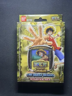 One Piece TCG Quest Begins (6) Booster Packs Starter Deck Lot New Sealed - Image 3