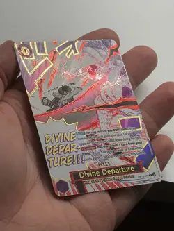 Divine Departure (Alternate Art) OP13-076 Carrying On His Will English One Piece - Image 5
