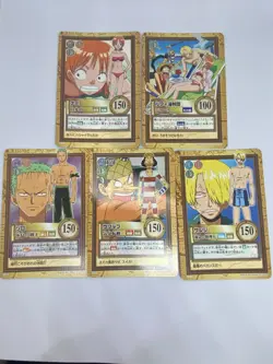 One Piece Hyper Carddass Luffy Pirates Vacation C364 C368 C370 C372 C374 Bandai - Image 1