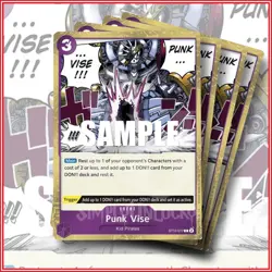 ONE PIECE TCG: Punk Vise ST10-017 x4 Ultra Deck The Three Captains - Image 1
