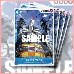 ONE PIECE TCG: Gecko Moria OP02-054 x4 | Paramount War - Image 1