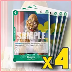ONE PIECE TCG: BINGOH Memorial Collection EB01-016 x4🔥 - Image 1