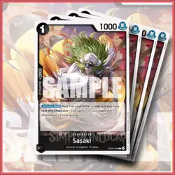 ONE PIECE TCG: Sasaki OP08-082 x4 | Rare Two Legends - Image 1