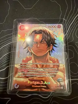 ONE PIECE TCG Portgas D. Ace Rare SP ST15-005 SR The Time of Battle OP16 English - Image 1
