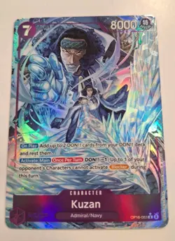 Kuzan Alternate Art OP16-063 - One Piece The Time of Battle - Image 2