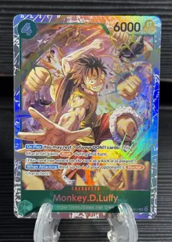 One Piece Monkey D. Luffy ST30-012 SR English Art Starter Deck - Image 1