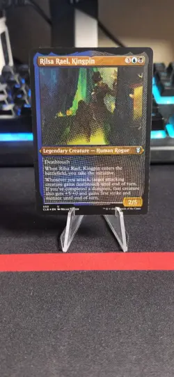 Rilsa Rael, Kingpin 550 Etched Foil Uncommon Baldur's Gate MTG - Image 1