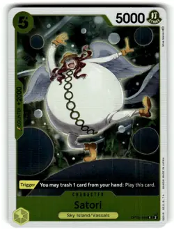Satori OP05-105 Rare Awakening of the New Era One Piece Foil Near Mint - Image 1