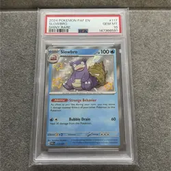 Slowbro # 117/091 Shiny Rare | Pokemon TCG - 2024 Paldean Fates | PSA 10 - Image 3