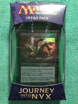 MTG JORNEY TO NYX INTRO PACK FACT SEALD THE WILDS AND THE DEEP MTG - Image 2