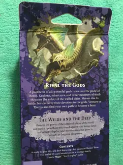 MTG JORNEY TO NYX INTRO PACK FACT SEALD THE WILDS AND THE DEEP MTG - Image 5