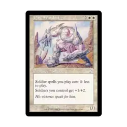 WOTC MtG Scourge Daru Warchief (U) NM - Image 1