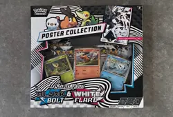Pokemon TCG: Black Bolt and White Flare Poster Collection [New & Sealed] - Image 1