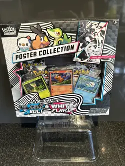 Pokemon TCG - Black Bolt and White Flare Poster Collection Box - Sealed NEW - Image 1