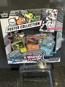Pokemon TCG - Black Bolt and White Flare Poster Collection Box - Sealed NEW - Image 2