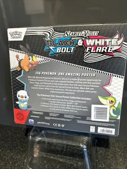 Pokemon TCG - Black Bolt and White Flare Poster Collection Box - Sealed NEW - Image 5