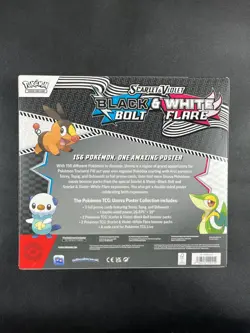 Pokemon TCG: Black Bolt & White Flare Poster Collection – Brand New / Sealed - Image 2