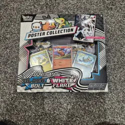 Pokemon TCG Black Bolt And White Flare Poster Collection. - Image 1