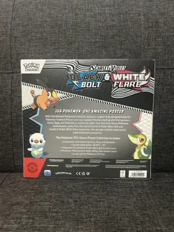Pokemon TCG Black Bolt White Flare Unova Poster Collection New Sealed - Image 2