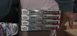 X4 Pokemon TCG Black Bolt White Flare Poster Collection, Promo Cards, Brand NEW - Image 3