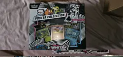 X4 Pokemon TCG Black Bolt White Flare Poster Collection, Promo Cards, Brand NEW - Image 5