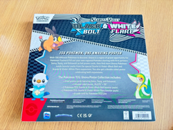 Pokemon TCG Black Bolt & White Flare Poster Collection Box 4 Packs NEW & SEALED✅ - Image 2