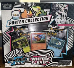 Pokemon TCG Scarlet & Violet—Black Bolt & White Flare Poster Collection - Image 1
