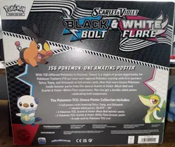 Pokemon TCG Scarlet & Violet—Black Bolt & White Flare Poster Collection - Image 2