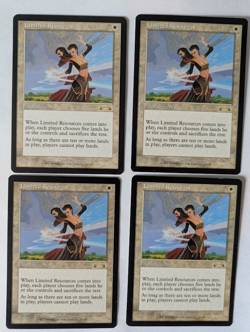 4 limited Resources Exodus MTG NM Free shipping with tracking - Image 1