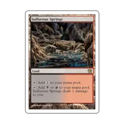 WOTC MtG 9th Ed Sulfurous Springs (R) NM - Image 1