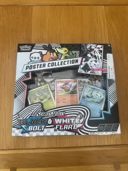 Pokemon TCG: Black Bolt & White Flare Unova Poster Collection - Ready to Ship - Image 1