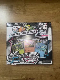 Pokemon TCG: Black Bolt & White Flare Unova Poster Collection - Ready to Ship - Image 4