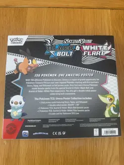 Pokemon TCG: Black Bolt & White Flare Unova Poster Collection - Ready to Ship - Image 5