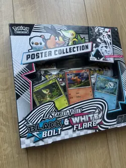 Pokemon TCG: Black & White – Bolt & Flare Poster Collection Box (New & Sealed) - Image 2
