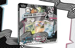 Pokemon TCG: Black Bolt & White Flare Unova Poster Collection! 4 packs/3 promos! - Image 1
