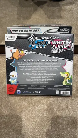 Pokemon TCG Black Bolt & White Flare Unova Poster Collection – BRAND NEW ✅ - Image 5