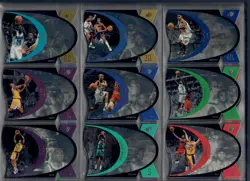 1996-1997 Upper Deck SPx Die Cut Full Set Kobe RC & two Jordan's plus duplicates - Image 1