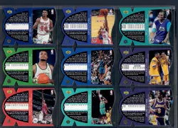 1996-1997 Upper Deck SPx Die Cut Full Set Kobe RC & two Jordan's plus duplicates - Image 2