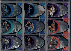 1996-1997 Upper Deck SPx Die Cut Full Set Kobe RC & two Jordan's plus duplicates - Image 3