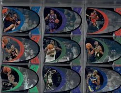 1996-1997 Upper Deck SPx Die Cut Full Set Kobe RC & two Jordan's plus duplicates - Image 5