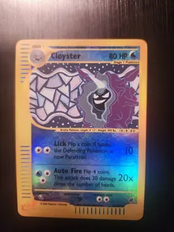 Cloyster 042/165 Expedition Base Set Reverse Holo Pokemon TCG Card - Image 3