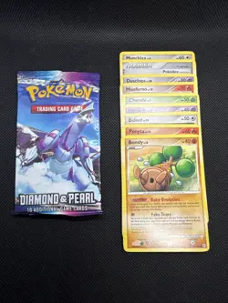 OPEN Diamond And Pearl Pokemon Booster Pack Palkia Art Work 9 Pack Fresh Cards - Image 1