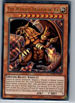 The Winged Dragon of Ra LDK2-ENS03 Legendary Decks II - Yu Gi Oh Card - NM - Image 1