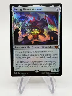 FOIL KRANG, UTROM WARLORD Teenage Mutant Ninja Turtles TMT Magic MTG MINT CARD - Image 1