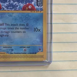 Pokemon TCG Magikarp 118/165 Expedition Base Set Basic 30HP e-Card 2002 - Image 5