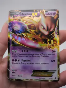 Pokemon Mewtwo EX 54/99 Next Destinities Ultra Rare Holo Card - Image 1