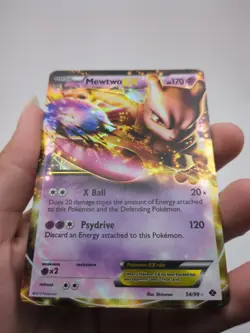 Pokemon Mewtwo EX 54/99 Next Destinities Ultra Rare Holo Card - Image 2